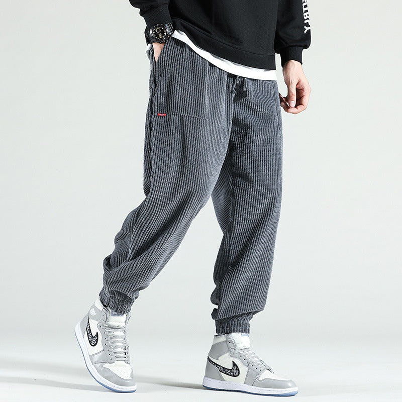 Corduroy jogger | Ultiem comfort